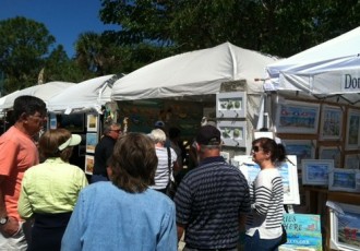 Englewood Art Festival crowd