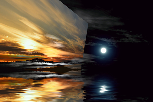 Welcome Beach, Night and Day