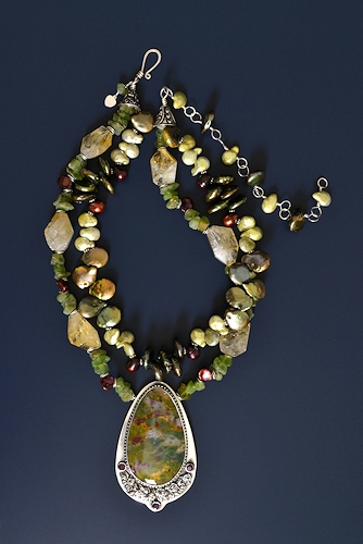 Monet's Garden Necklace