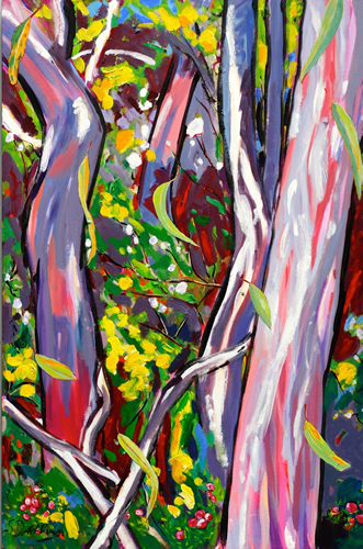 Falling Leaves and Snow Gums