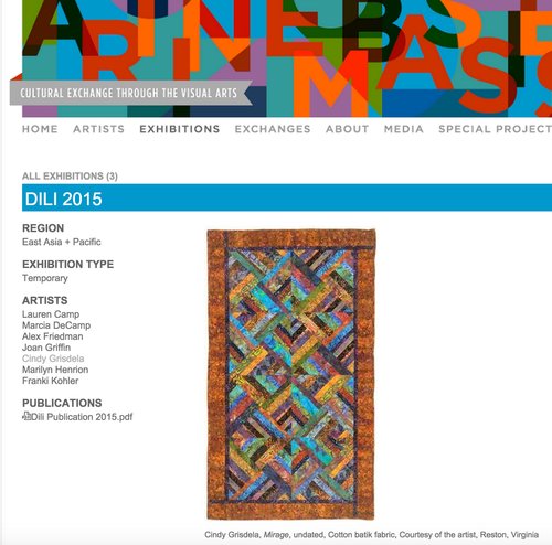 Artists on Art in Embassies website