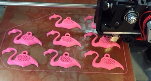 3D Printer in use