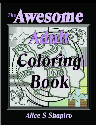 Awesome Adult Coloring Book