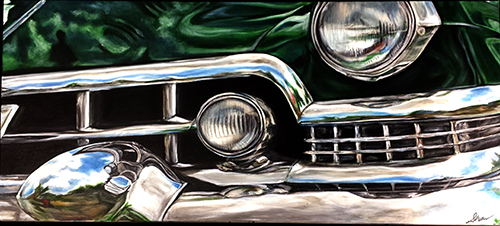 1951 Green Cadillac
