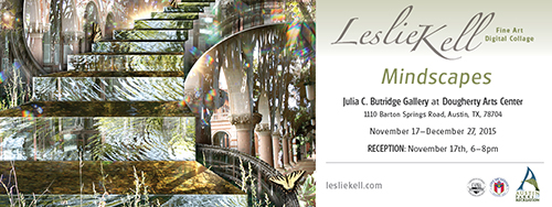 Promotional image for Leslie Kell's exhibition 