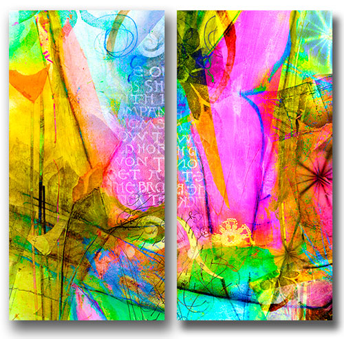 Spring Diptych