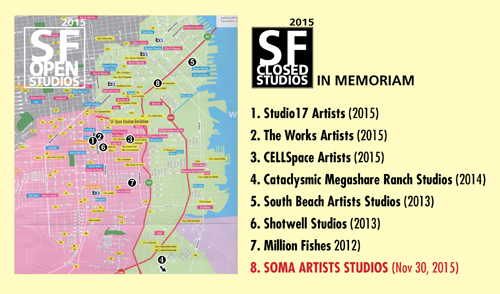 Closed Studios - in Memoriam