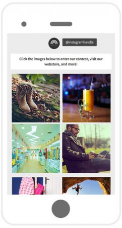 Short Stack template with shoppable links. Want to sell your art on Instagram? Read about it at www.ArtsyShark.com