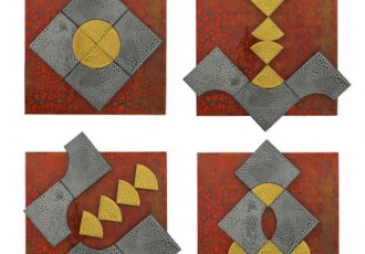 Artist Majie Lavergne's interative artworks shown in a variety of possibilities. Read his interview at www.ArtsyShark.com