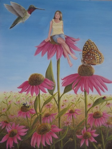 Artwork by Suzan Fox. She is included in Art and the World of Nature; see it at www.ArtsyShark.com.