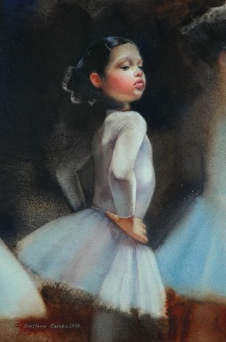 “Aspiring Dreams” Watercolour, 440mm x 290mm by artist Svetlana Orinko. See her portfolio by visiting www.ArtsyShark.com