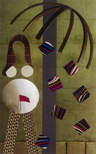 Collage by Dena Leibowitz, available as a greeting card. Read her story at www.ArtsyShark.com