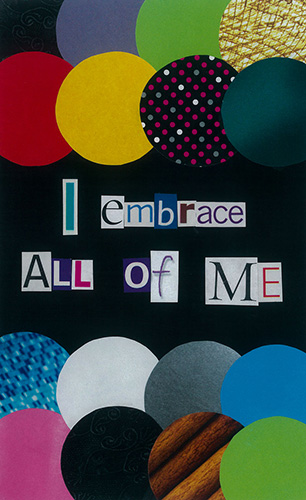 Collage by Dena Leibowitz, available as a greeting card. Read her story at www.ArtsyShark.com