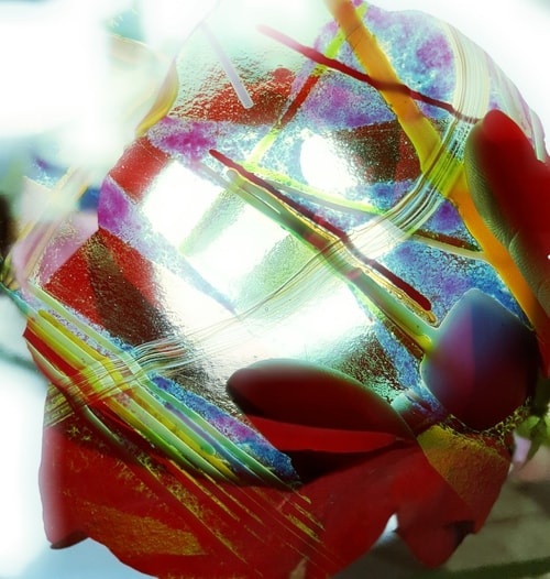 "The Whole World in Your Hand" mixed media, sizes vary by Tracy Ellyn. See her artist feature at www.ArtsyShark.com