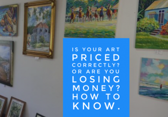 Is Your Art Priced Correctly? Or are you Losing Money? Tips on being profitable at www.ArtsyShark.com