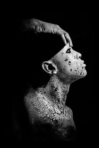 "Ahead" (Self-Portrait) Photography, Various Sizes by artist Ackeem Salmon. See his portfolio by visiting www.ArtsyShark.com