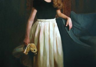 "Gillian Moore" Pastel Portrait, 36" x 48" by artist Stacy Hatley Carter. See her portfolio by visiting www.ArtsyShark.com