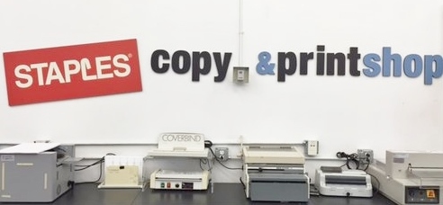 Staples Copy and Print Shop offers services artists can use for marketing.