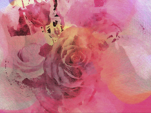 “June Rose” Photopainting, Various Sizes by artist Dorothy Berry-Lound. See her portfolio by visiting www.ArtsyShark.com