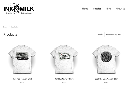 Ink and Milk Designs by Antar Dayal. Read his story at www.ArtsyShark.com