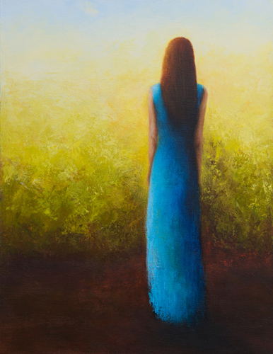 “If Only” Acrylic on Canvas, 18” x 14” by artist Nicole Daniah Sidonie. See her portfolio by visiting www.ArtsyShark.com