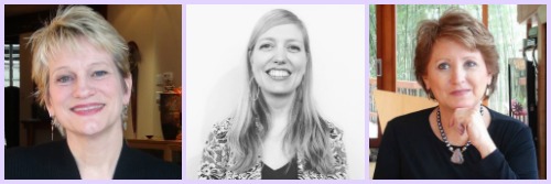 Maine workshop speakers: Carolyn Edlund, Nire Cook and Wendy Rosen