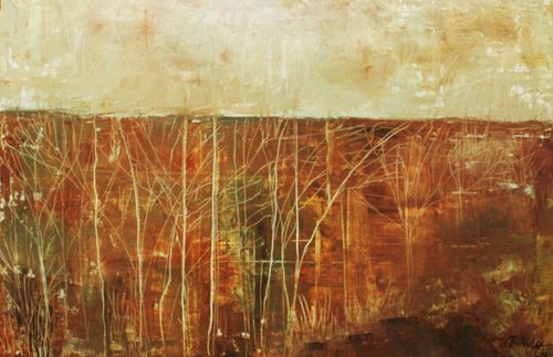 “Motherland” Oil on Canvas, 36” x 24” by artist Anahid Minatsaghanian. See her portfolio by visiting www.ArtsyShark.com
