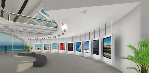 Virtual reality art gallery. Can this technology help artists sell? Read about it at www.ArtsyShark.com