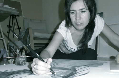Artist Estela Galez