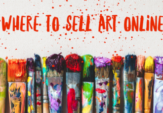 A guide to places to sell art or craft online, with pros and cons, as well as selling through your own website.