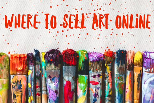 A guide to places to sell art or craft online, with pros and cons, as well as selling through your own website.