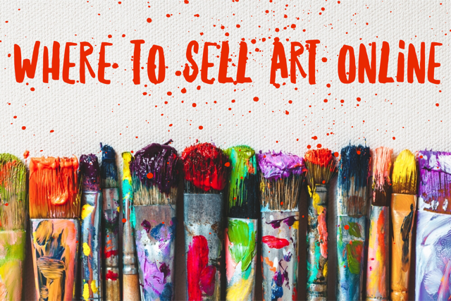 Third-party sites that help you sell your art, pros and cons, and selling art through your own website.