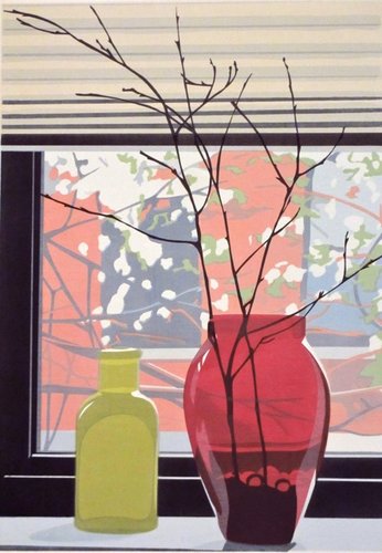 “Change of Seasons” Limited Edition Serigraph, 21” x 15” by artist Anne Silber. See her portfolio by visiting www.ArtsyShark.com
