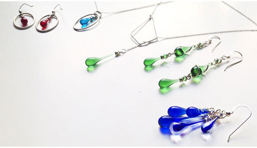 Examples of Sundrop Jewelry's collection