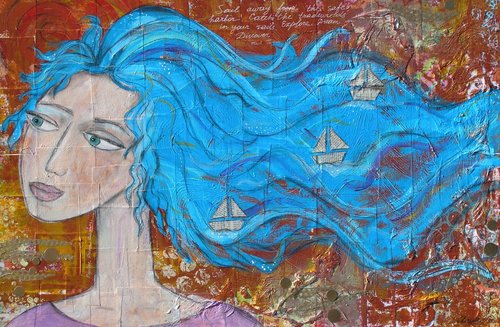 Artwork by Anya Getter, in the article "Art & Women" at www.ArtsyShark.com