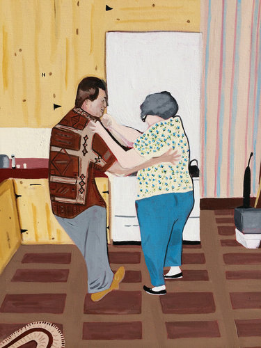 Artwork by Cindy Sullivan, in the article "Art & Women" at www.ArtsyShark.com