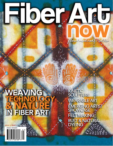 Fiber Art Now Fall 2016 Cover