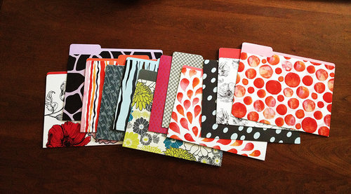 Cathy Hunt's designs have been used on many products, including file folders. See her interview about art licensing at www.ArtsyShark.com