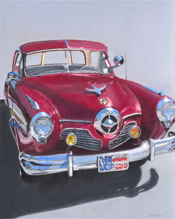 “100% American” Oil on Board, 16” x 20” by artist Karen Merkin. See her portfolio by visiting www.ArtsyShark.com