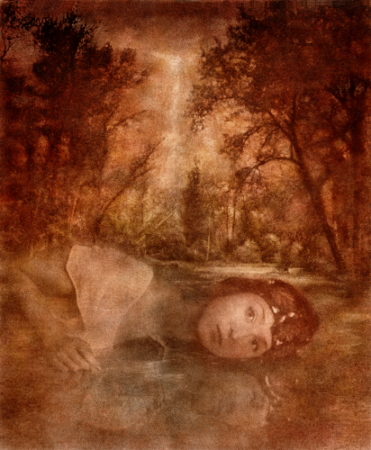 “Aurora” Mixed Media/Oil Printing/Lithography Inks, 20” x 24” by artist Frantisek Stouhal. See his portfolio by visiting www.ArtsyShark.com