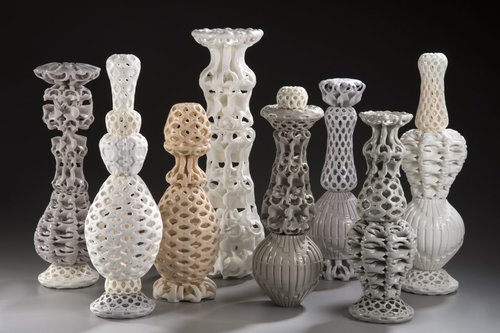 3D printed work by artist Kate Blacklock