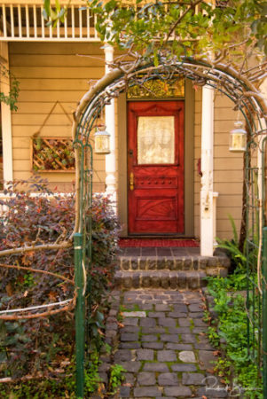 “Red Door, Port Costa, CA” Photography, Various Sizes by artist Robert Brusca. See his portfolio by visiting www.ArtsyShark.com