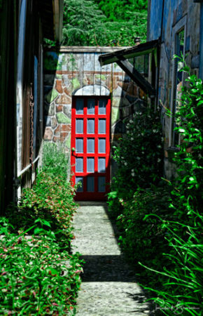“Alley Door, Boulder Creek, CA” Photography, Various Sizes by artist Robert Brusca. See his portfolio by visiting www.ArtsyShark.com