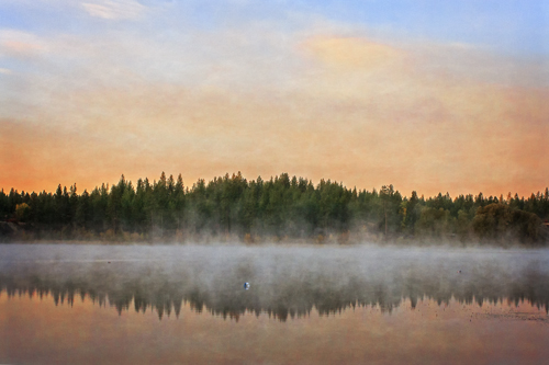 “Fish Lake Morning” Photography, Various Sizes by artist Mike DeCesare. See his portfolio by visiting www.ArtsyShark.com