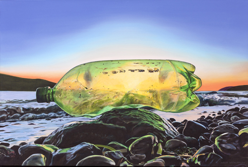 “Stranded Vessel” Oil on Canvas, 36” x 24”by artist Karen Hackenberg. See her portfolio by visiting www.ArtsyShark.com