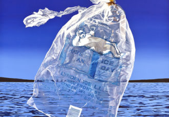 “Have an Ice Day” Oil on Canvas, 72” x 60” by artist Karen Hackenberg. See her portfolio by visiting www.ArtsyShark.com