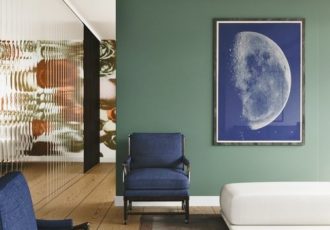 Moon Painting in situ by Product Viz. Read about their service at www.ArtsyShark.com