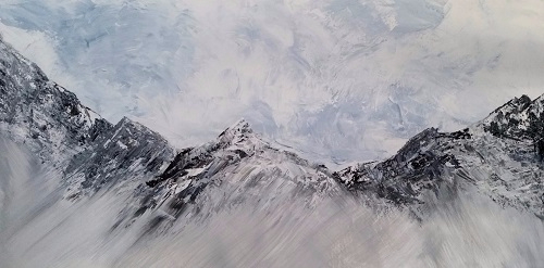 Artwork by Margaret Lipsey - Mountains