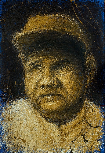"The Babe" Acrylic, 24” x 36”by artist Billy Tackett. See his portfolio by visiting www.ArtsyShark.com 