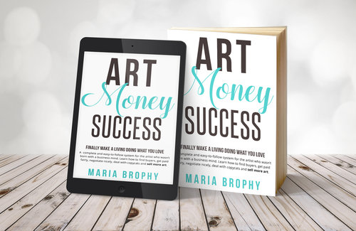 Art Money Success by Maria Brophy. Read her interview at www.ArtsyShark.com